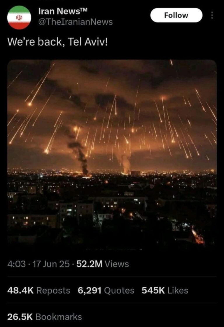 iran vs israel